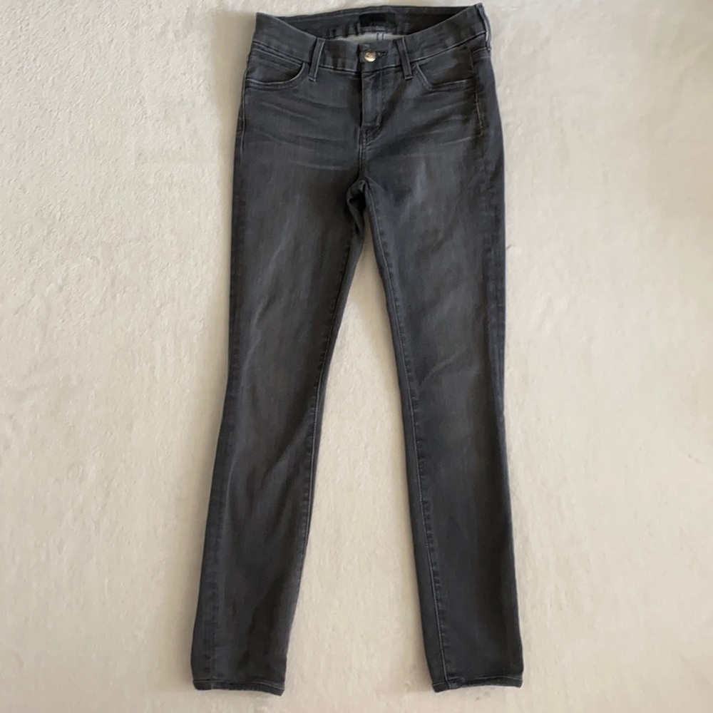 Koral Los Angeles | Low Rise Skinny Stretch Jeans Gray/Grey F110-038S (25)